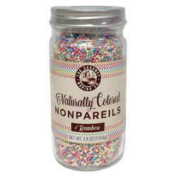 Naturally Colored Rainbow Nonpareils