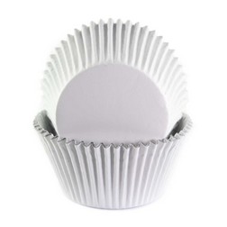 White Foil Jumbo Cupcake Liners