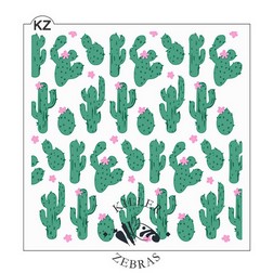 Cactus Garden Stencil Set