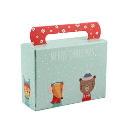 1/4 lb Winter Friends Tote Candy Box