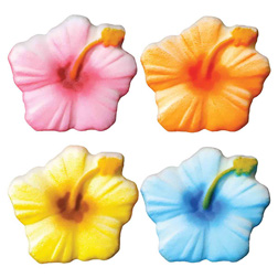 Dec-Ons® Molded Sugar - Hibiscus Assortment