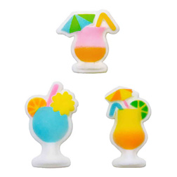 Dec-Ons® Molded Sugar - Tropical Drink Assortment