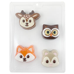 Woodland Animals Chocolate Cookie Mold