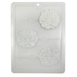 Snowflake Chocolate Lollipop Mold