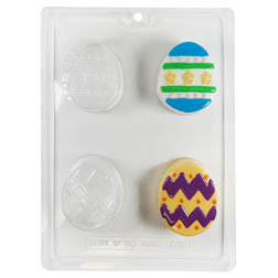 Easter Egg Sandwich Cookie Chocolate Mold