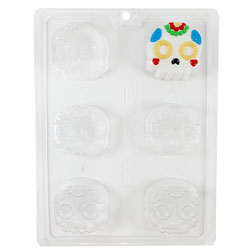 Day of the Dead Sandwich Cookie Chocolate Mold