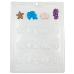 Sea Assortment Chocolate Mold