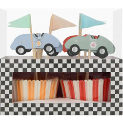 Race Cars Cupcake Kit