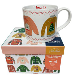 Ugly Christmas Sweater Mug w/ Gift Box