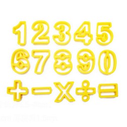 Numbers Cutter Set