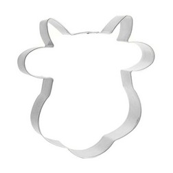 Cow with Horns Cookie Cutter