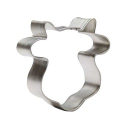 Mini Cow with Horns Cookie Cutter