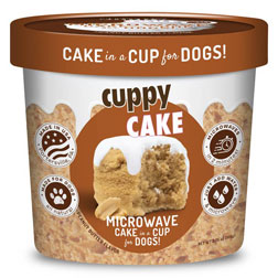 Puppy Cake in a Cup - Peanut Butter