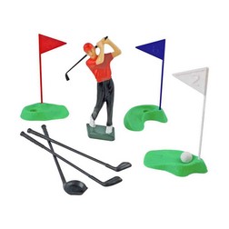 Golf Cake Topper Set 10pc