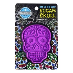 Sugar Skull Cookie Stamp Cutter