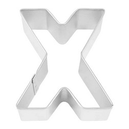 Letter X Cookie Cutter