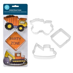 Construction Cookie Cutter Set 3pc