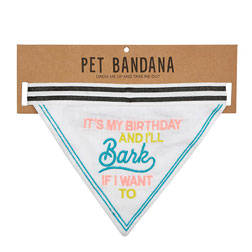 Birthday Pet Bandana