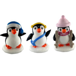 Edible Penguin Cake Toppers