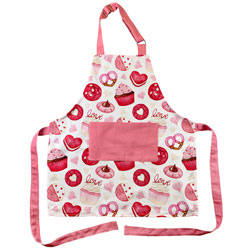 Valentine Treats Apron - Child