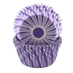 Purple Swirl Cupcake Liners