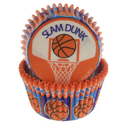 Basketball Cupcake Liners