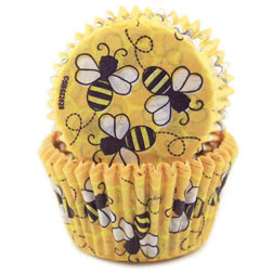 Honey Bees Cupcake Liners
