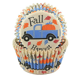 Harvest Truck Cupcake Liners