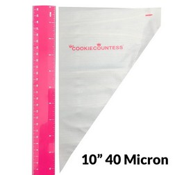 10" 40 Micron Tipless Bags