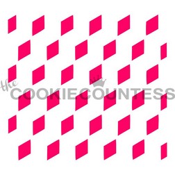 Vasarely Cubes Cookie Stencil