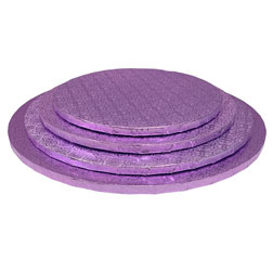 Light Purple Round Cake Drums