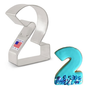 Letter and Number Cookie Cutters