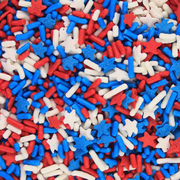 4th of July Patriotic Sprinkles