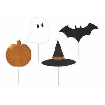 Halloween Cake and Cupcake Toppers