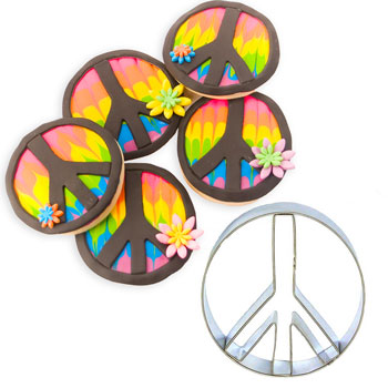 Peace Themed Baking and Decorating Supplies