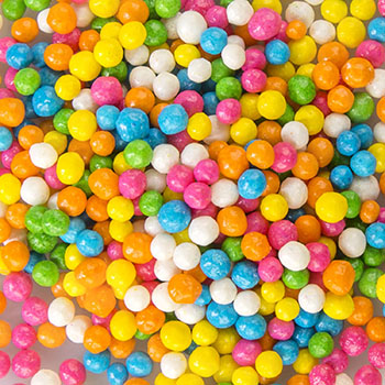 Edible Sugar Pearls, Dragees, & Candy Beads