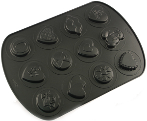 Sweetheart Cookie Pan - 12 Cavity