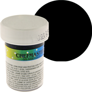 Chefmaster Food Color Gel-Coal Black
