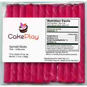Isomalt Sticks - Pink