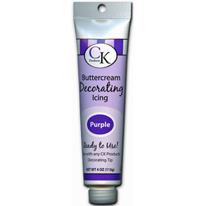 Decorating Buttercream Icing - Purple