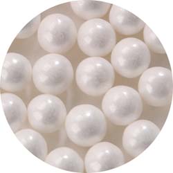Candy Beads- 7mm Pearl White