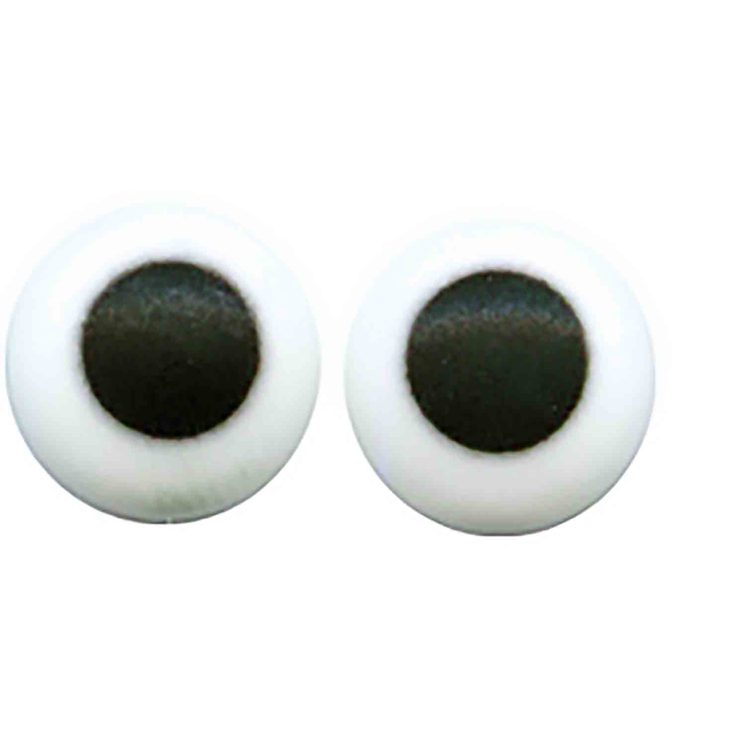 Icing Eyes 3/8"- White/Black