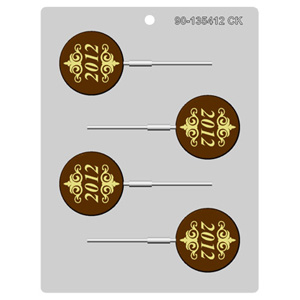 2012 Chocolate Sucker Mold