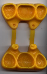 Marzipan 3-D Mold-Strawberry