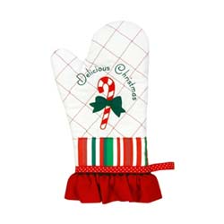 Oven Mitt- Delicious Christmas
