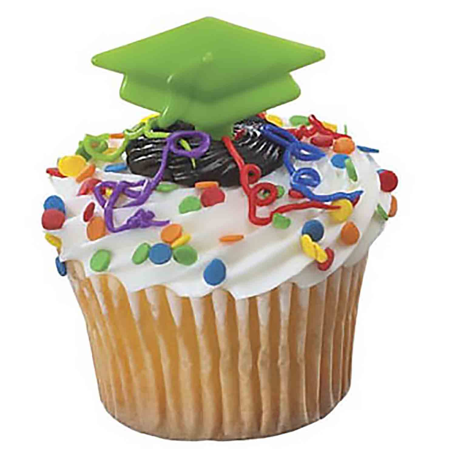 Picks - Graduation Cap/Green