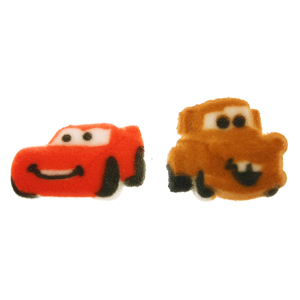 Dec-Ons® Molded Sugar - Cars/McQueen & Mater