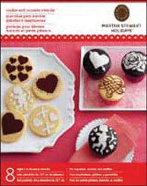 Cupcake Stencil - Heart/Love