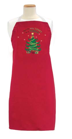 Don't Get Your Tinsel in a Tangle Apron