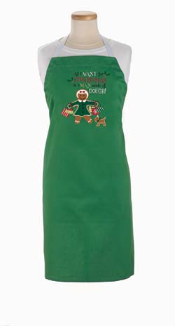 Man Made of Dough Apron